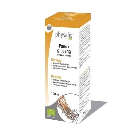 Gouttes de ginseng biologique (teinture à base de plantes) <tc>Physalis</tc>
