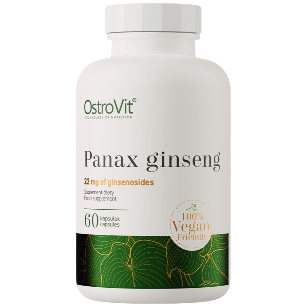 Panax ginseng 110 mg | Extrait de racine 60 capsules