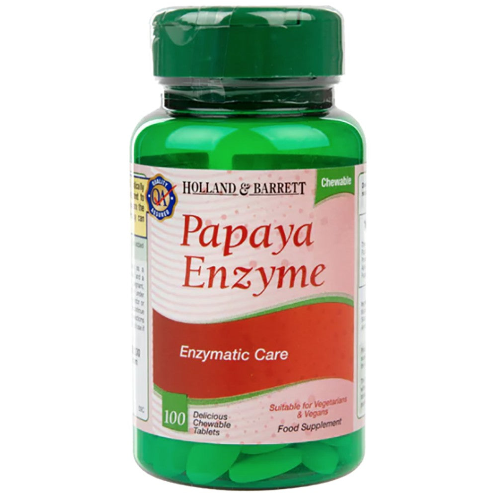 Enzyme de la papaya - 100 comprimés à croquer