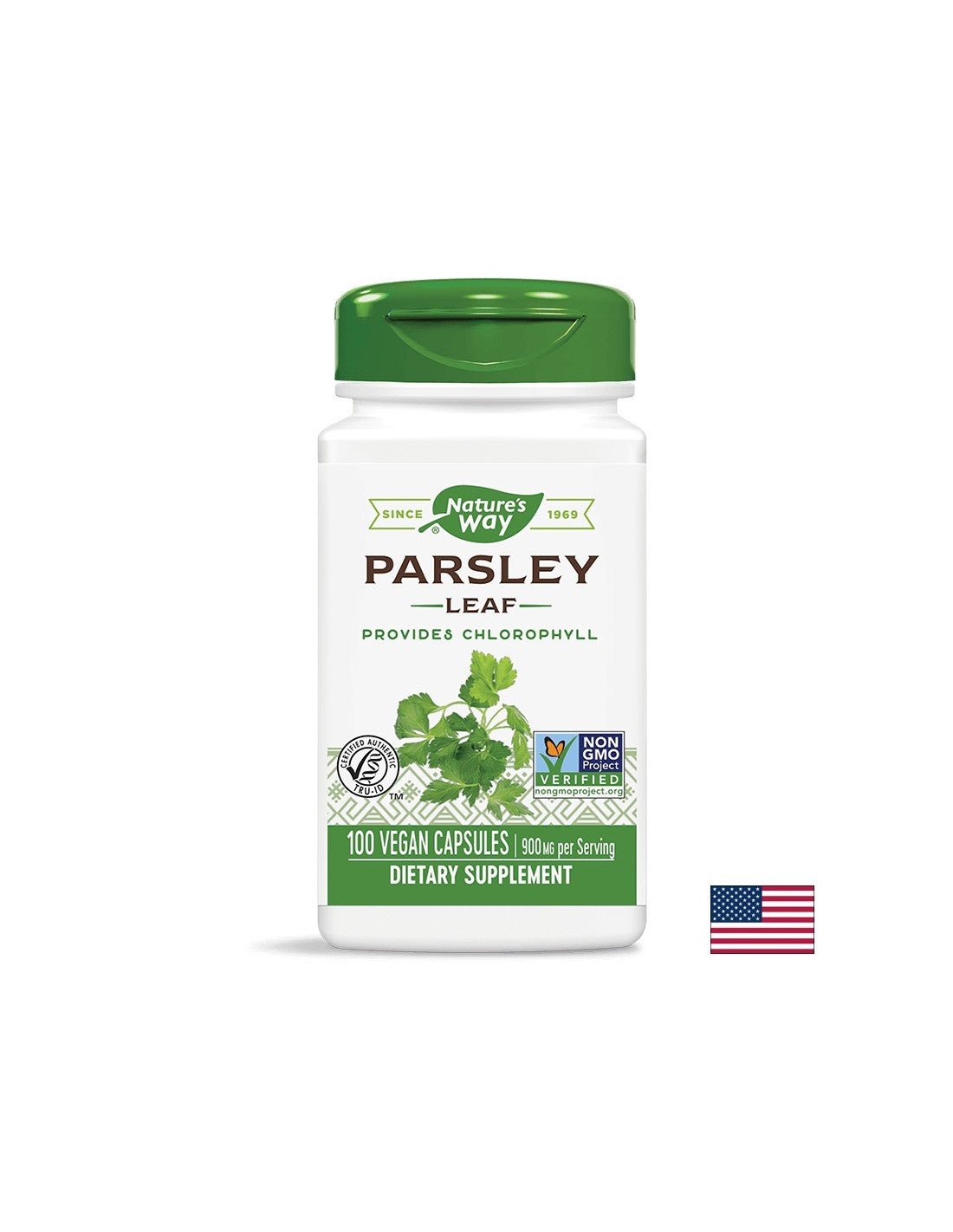 Feuille de persil 450 mg - 100 capsules