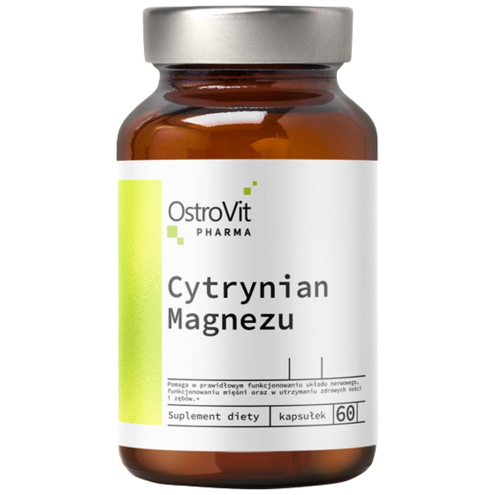 Magnésium Pharma Citrate 60 Capsules