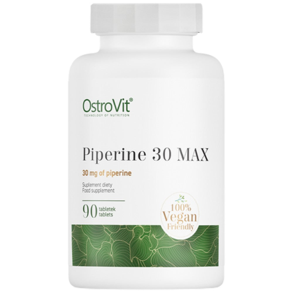 Pipérine 30 comprimés max 90