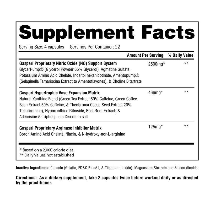 Capsules Plasmajet/Oxyde nitrique 90