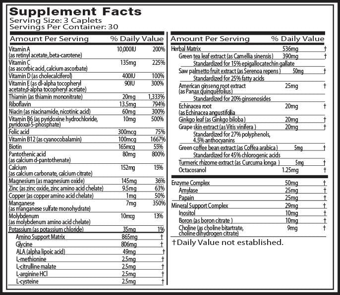 Platinum Multivitamin - 90 comprimés