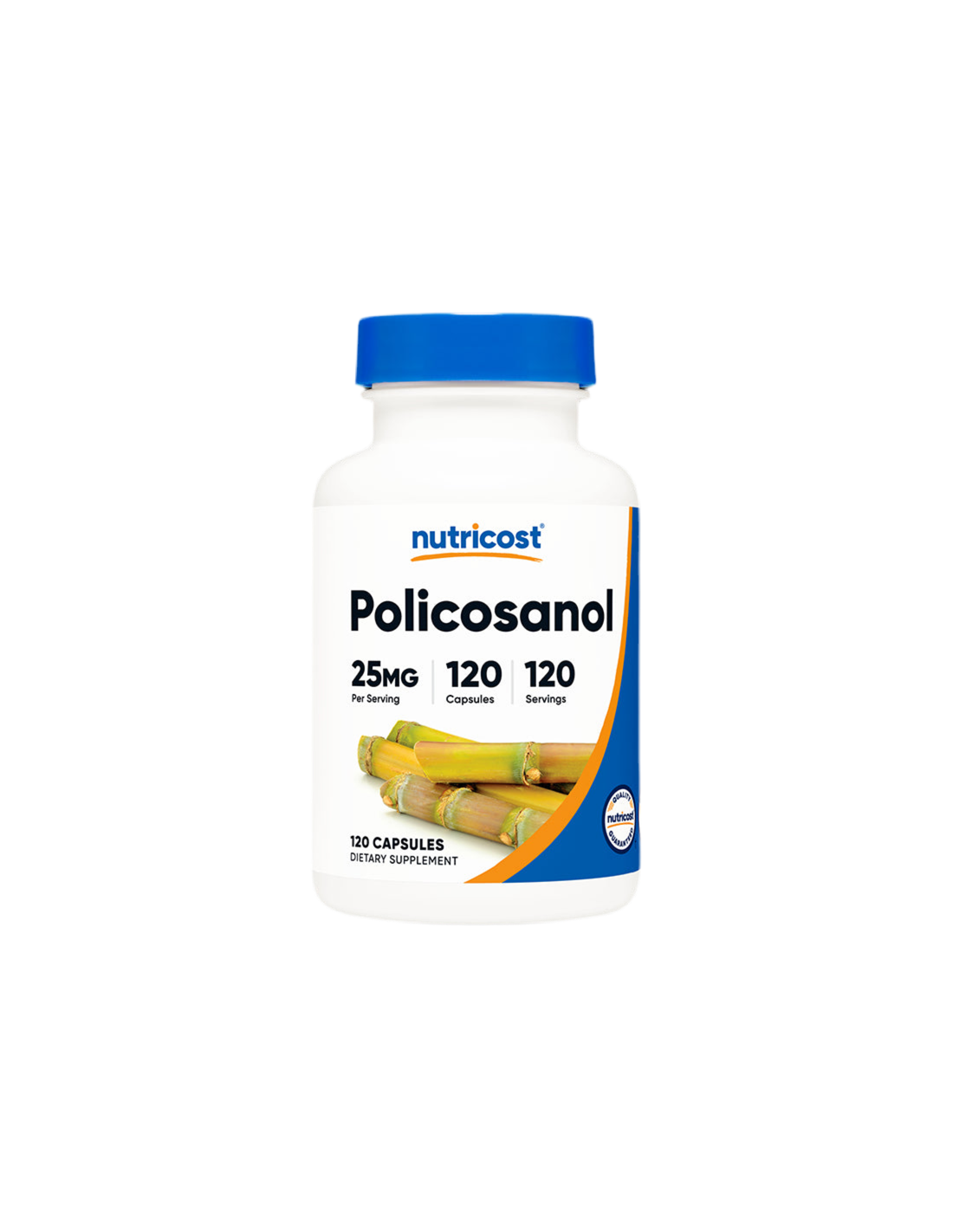 Système cardiovasculaire - Polico<tc>san</tc>ol, 25 mg x 120 gélules <tc>Nutricost</tc>