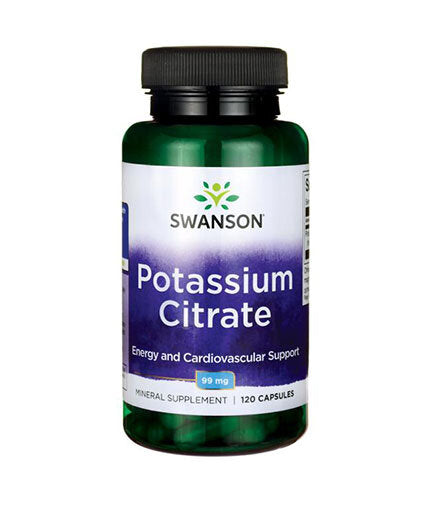 Citrate de potassium 99 mg - 120 capsules