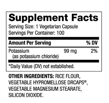 Potassium Time Release/100 Caps