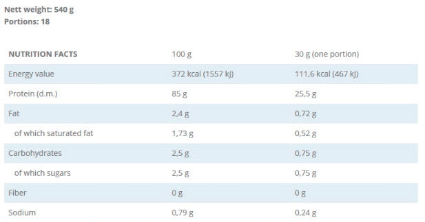 Premium x-whey - 0,540 kg