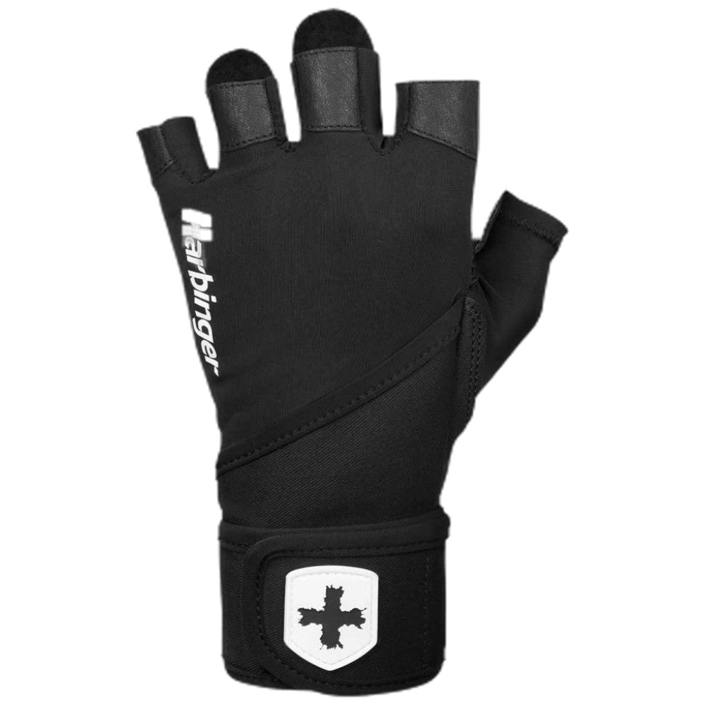 GLants pour hommes Pro Emballage du poignet 2.0/avec des goujons - noir