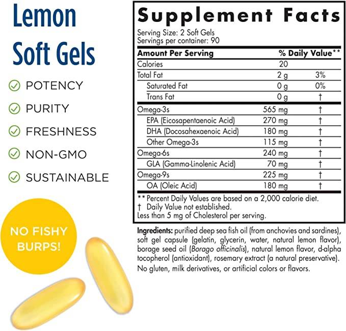 Proefa - Omega 3.6.9 - 180 Capsules de gel