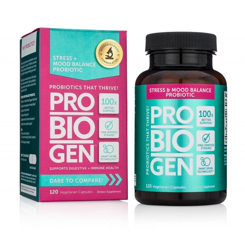 <tc>Probiogen</tc> Probiotique pour l'équilibre du stress et de l'humeur - Probiotique 120 capsules