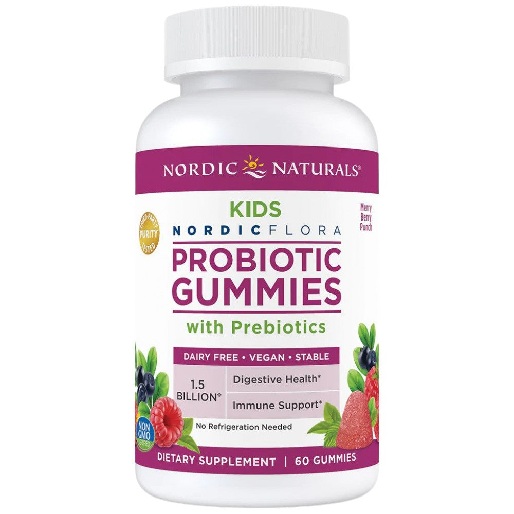 Gummies probiotiques enfants | 1,5 milliard de cellules actives - 60 gummies