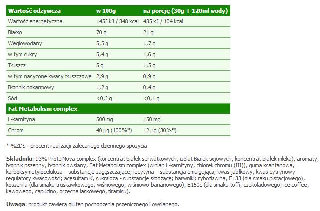 Proteinova 600 grammes