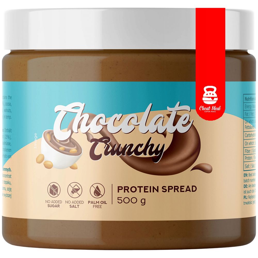 Spread protéique/chocolat croquant - 500 grammes