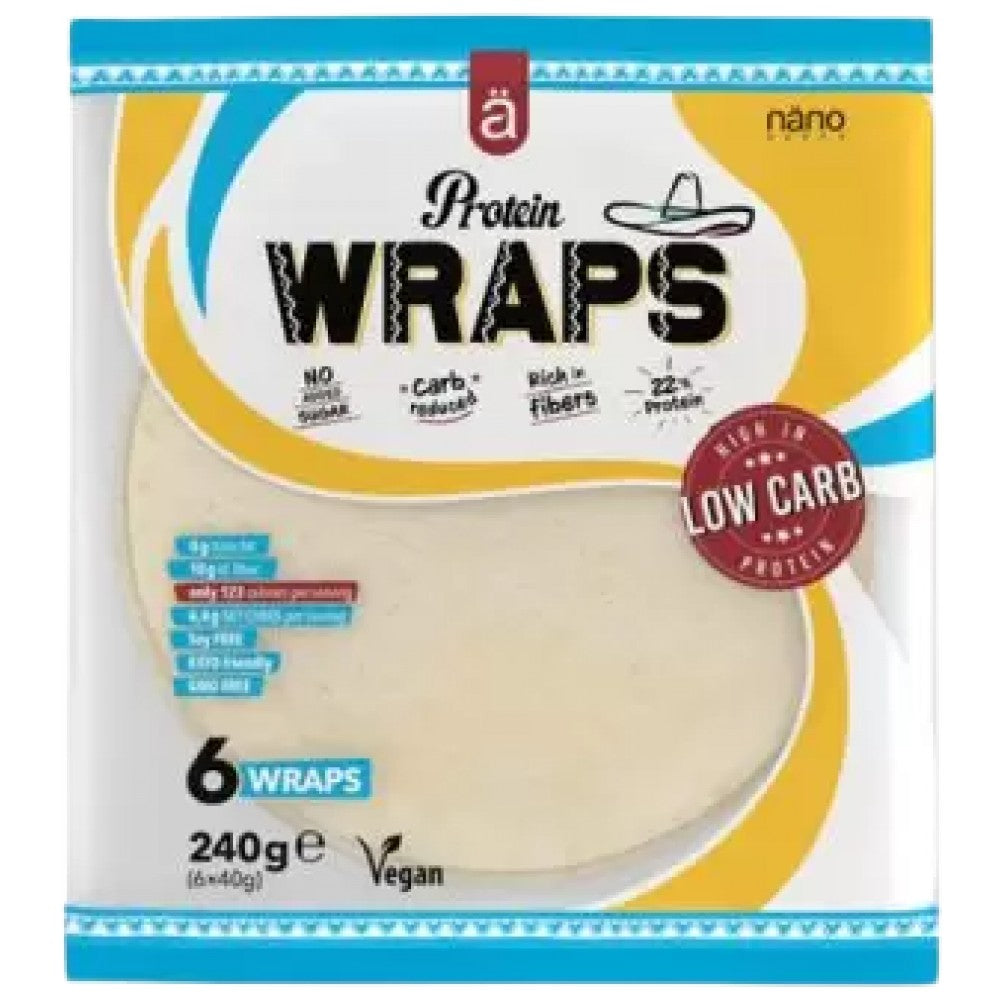 Enveloppements de protéines | Tortillas à faible teneur en glucides - 240 grammes