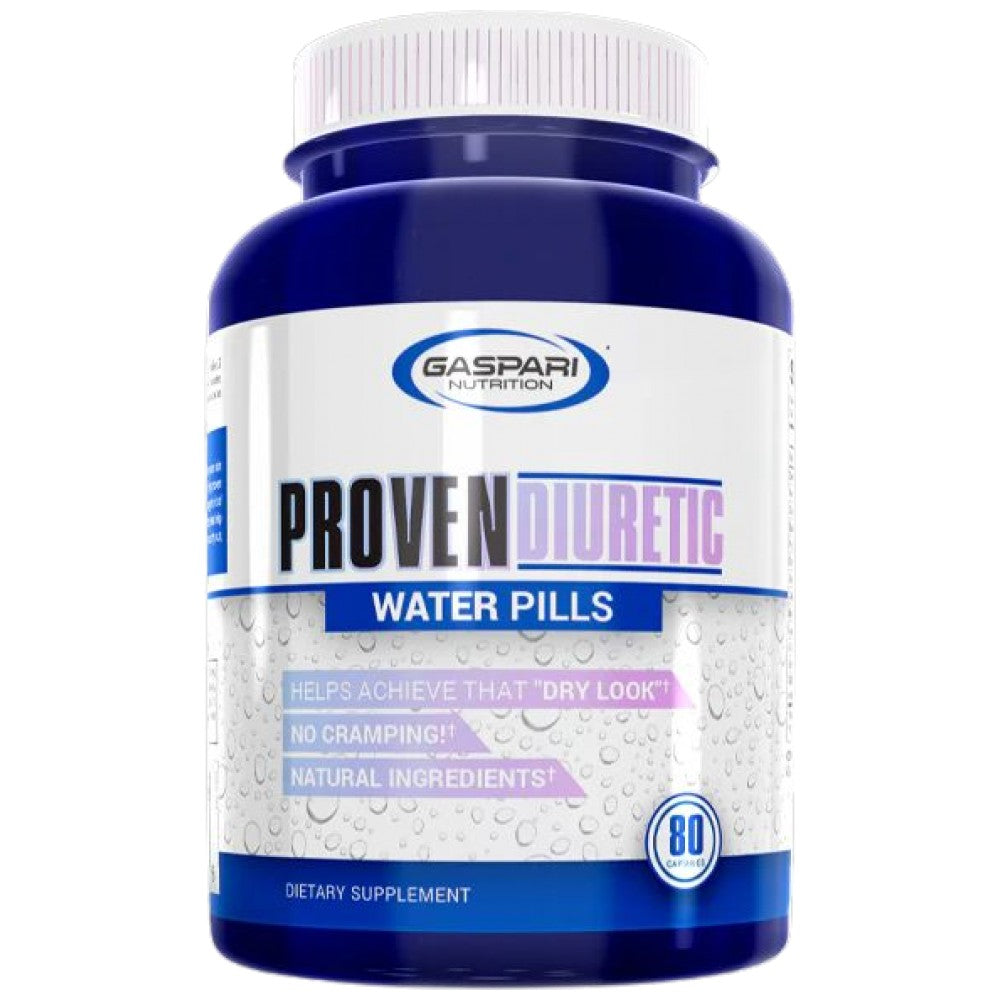 Diurétique éprouvée | Pilules d'eau des ingrédients naturels - 80 capsules