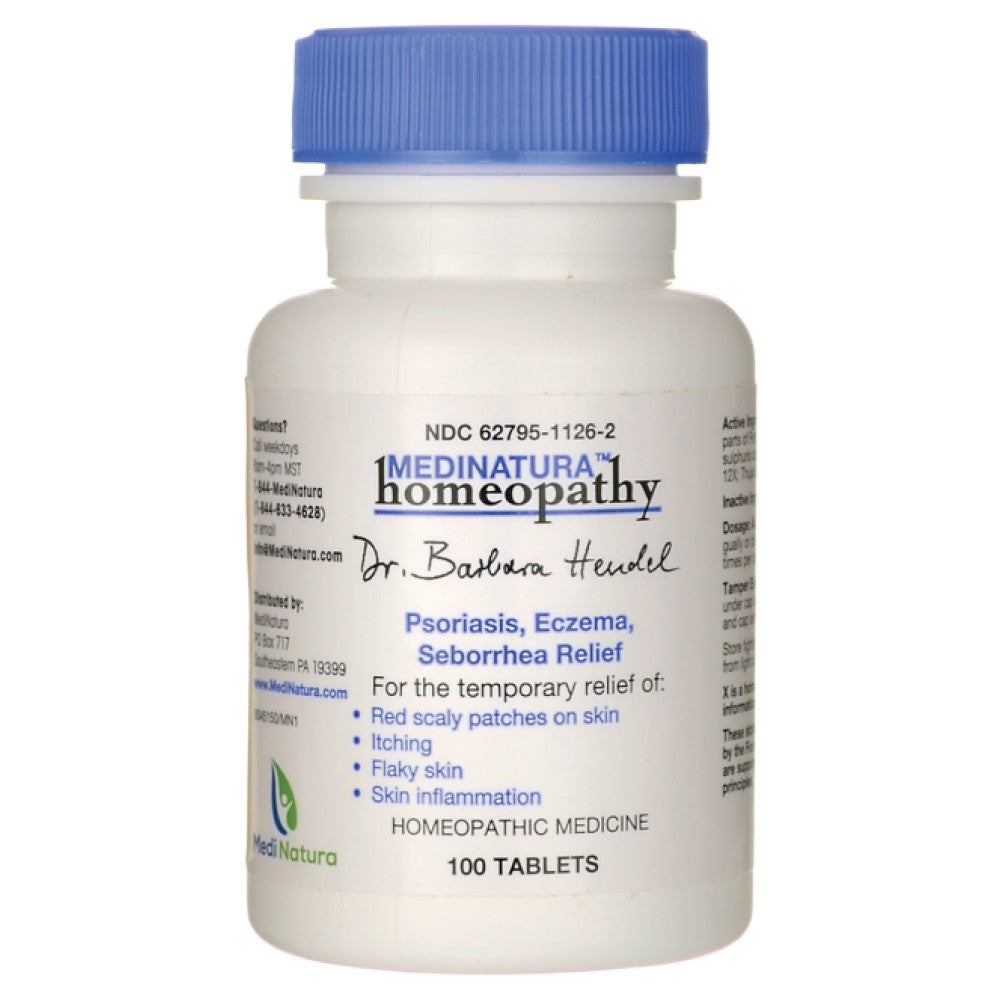 Psoriasis, Eczéma, Séborrhée Relief 100 comprimés