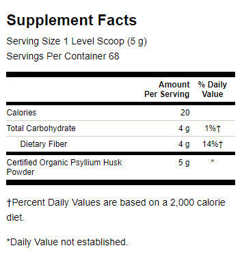 Psyllium Husk - 340 grammes