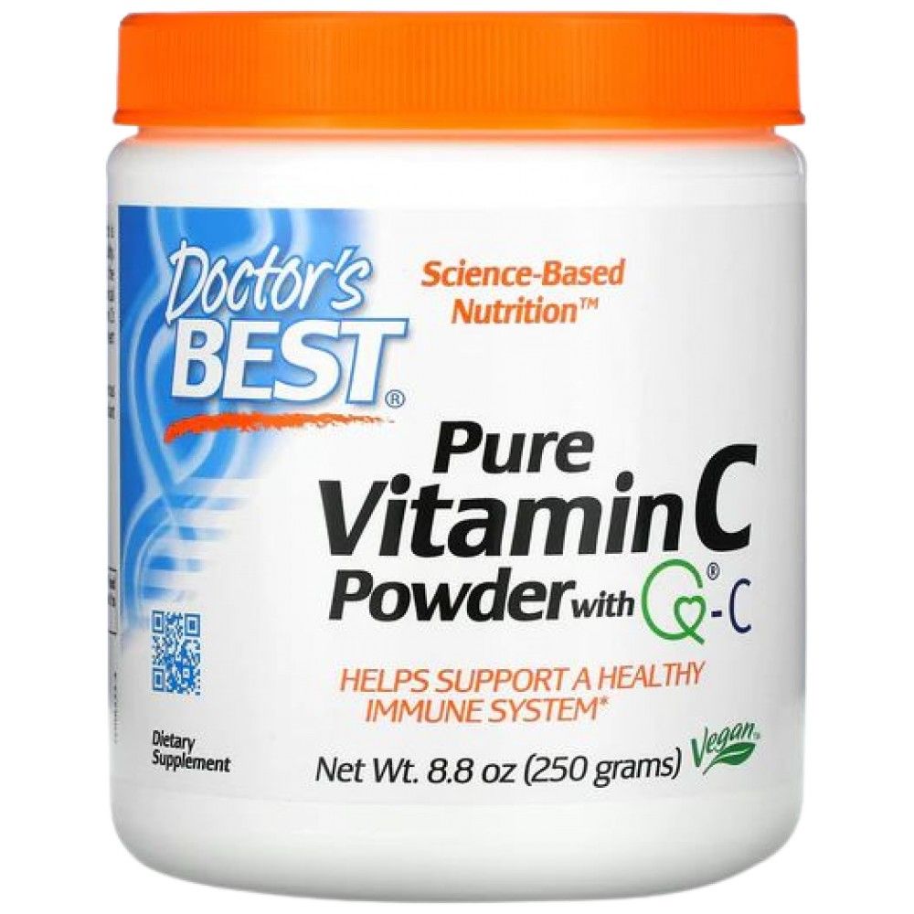 Poudre de vitamine C pure | Q®-C - 250 grammes