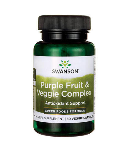 Complexe de fruits et végétariens antioxydants violets 400 mg - 60 capsules