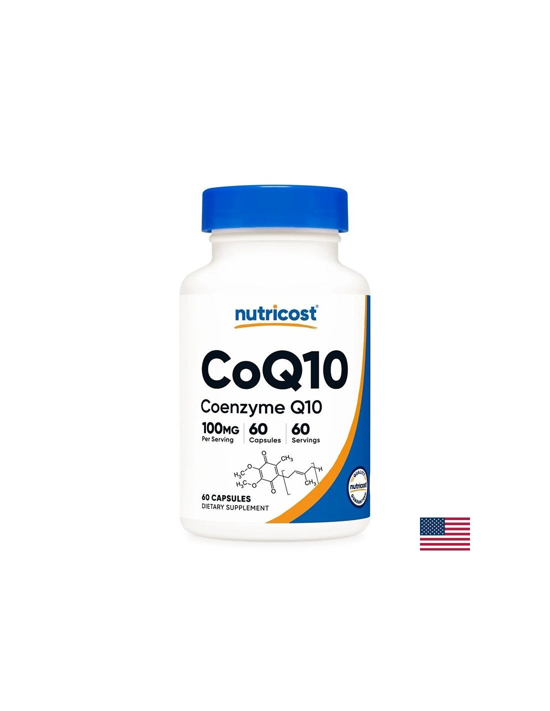 Un antioxydant puissant pour un cœur sain - coenzyme Q10, 100 mg x 60 capsules