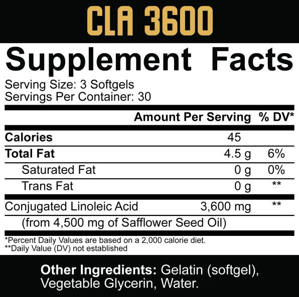 CLA 3600 | Série de base - 90 softgels