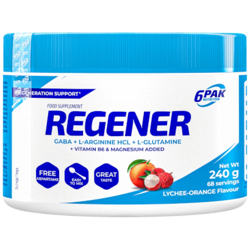 Régénérer | Gaba, l-arginine et l-glutamine - 240 grammes