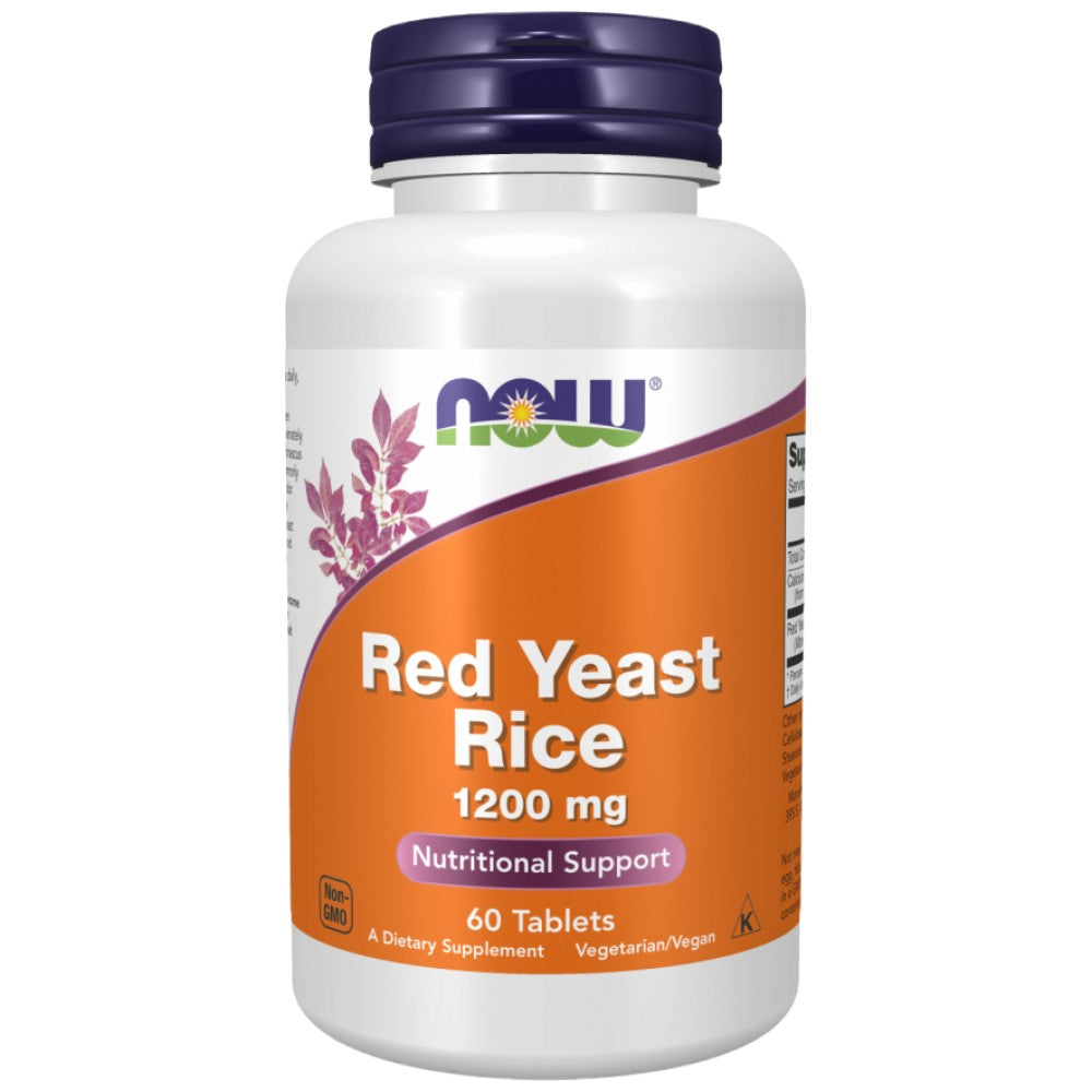 Rice de levure rouge 1200 mg | Extrait concentré 10: 1 - 60 comprimés