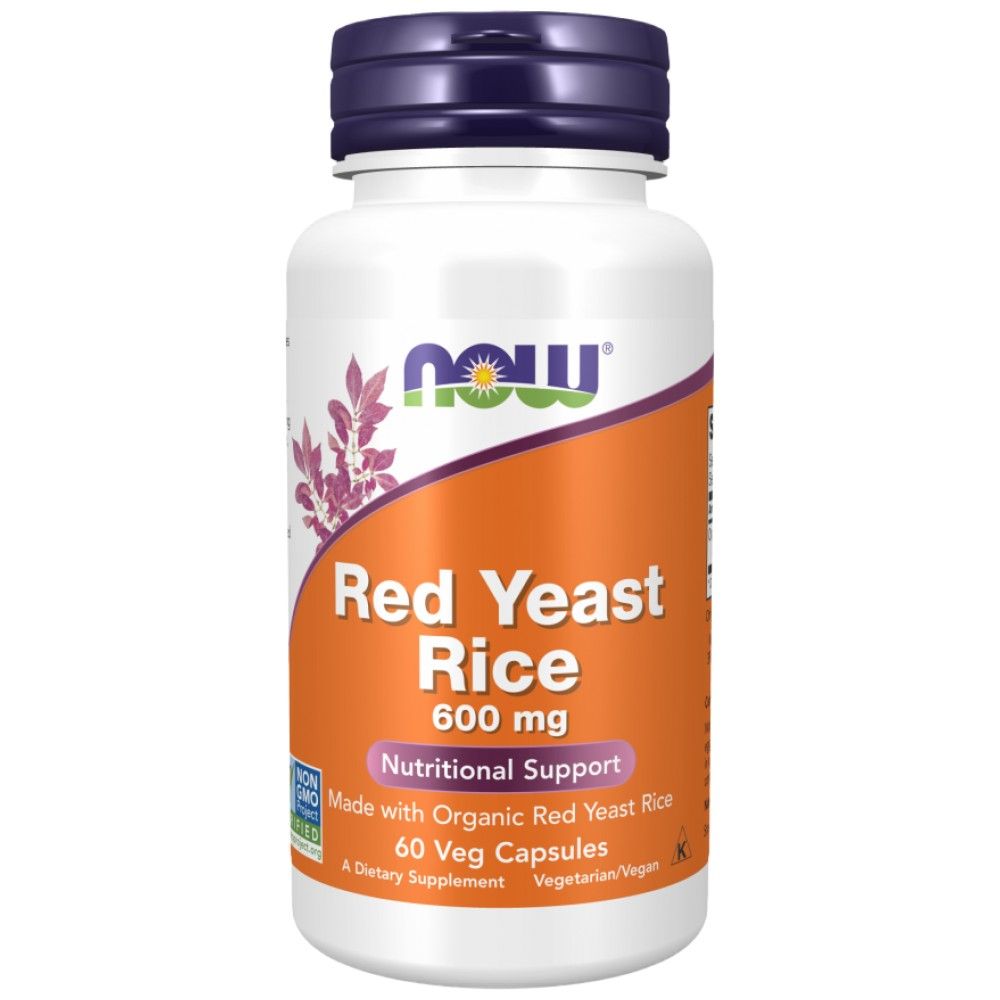 Riz à levure rouge 600 mg - 60 capsules