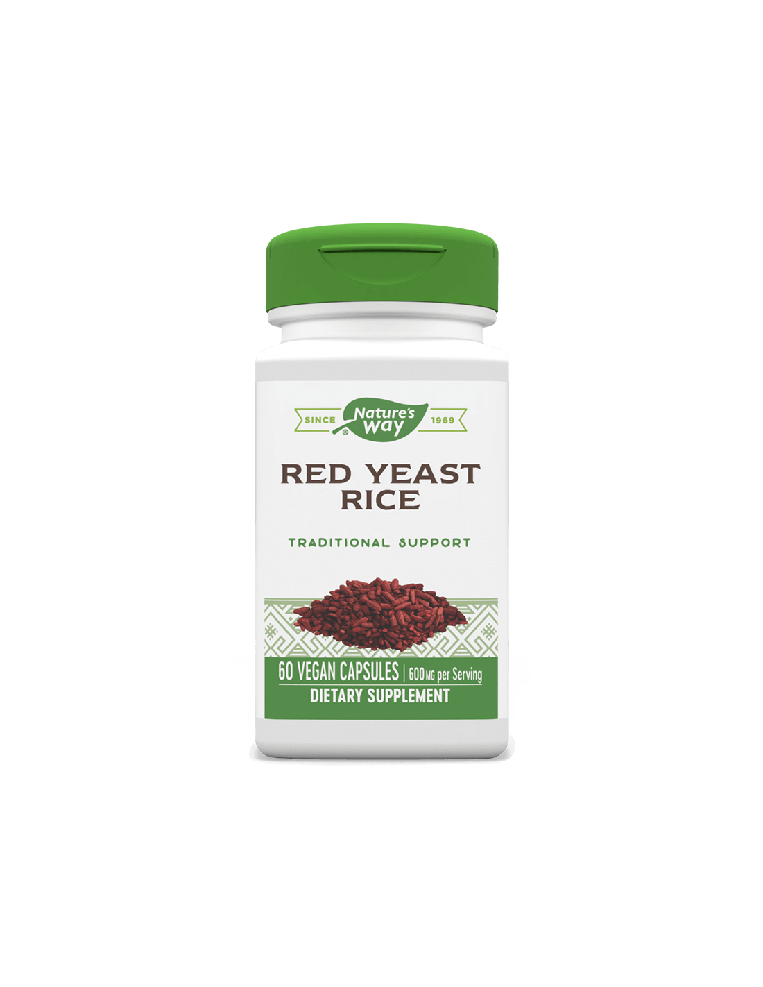 Riz à levure rouge 600 mg - 60 capsules