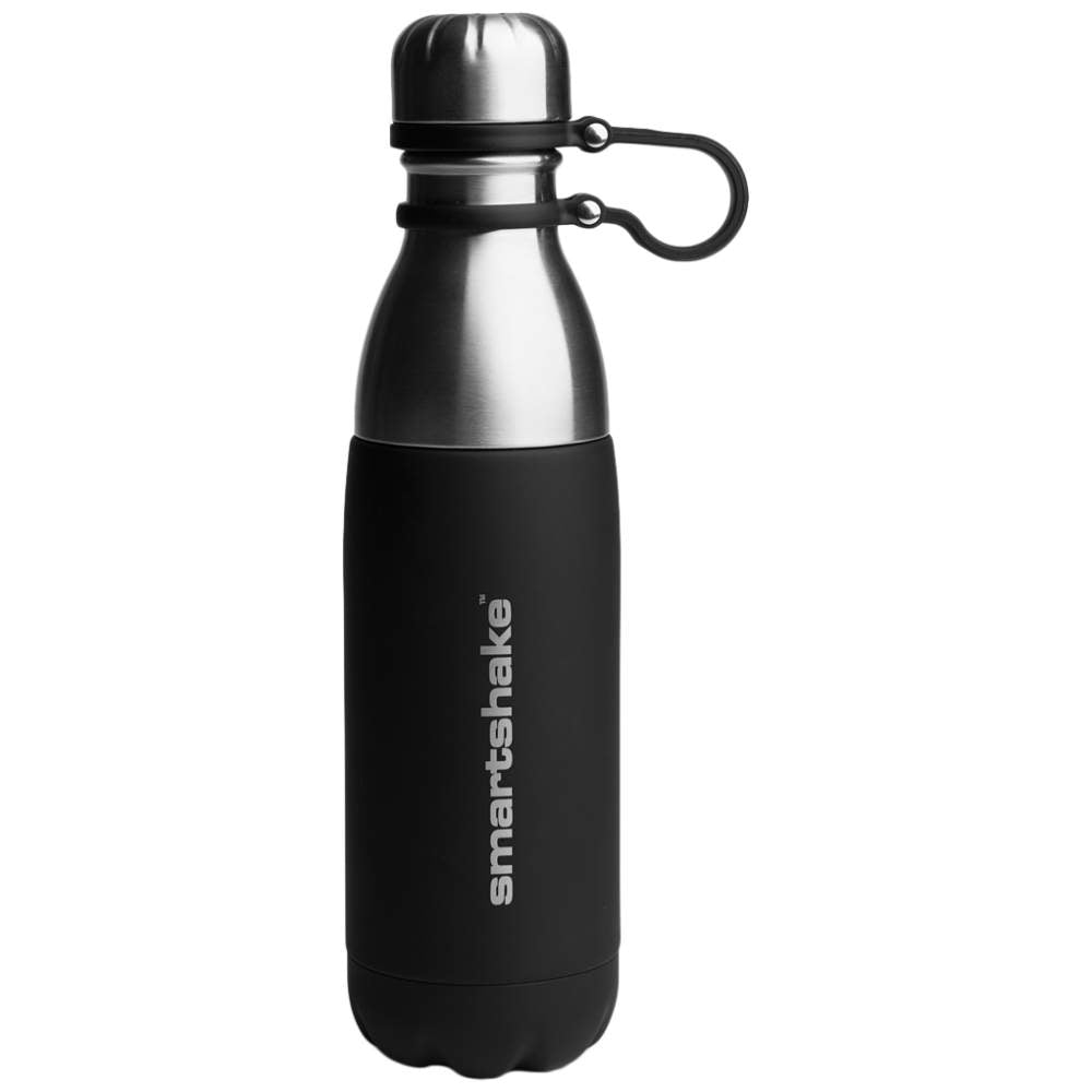 Retenir la bouteille en acier/noir-argent 500 ml