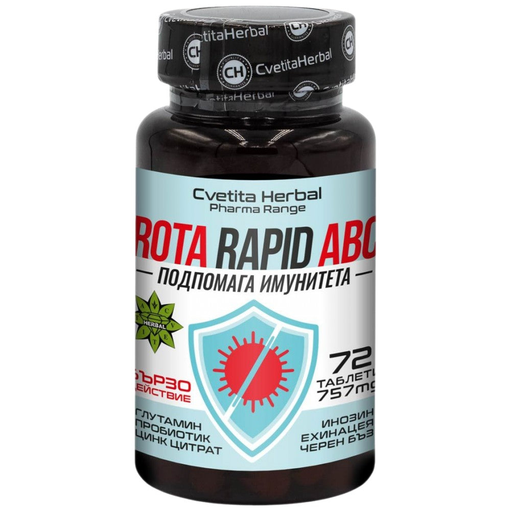 Rota Rapid ABC 757 mg 72 comprimés