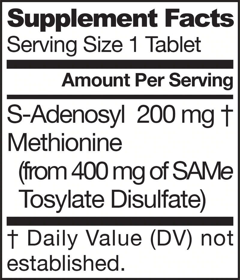 SAM-E 200 mg - 20 comprimés