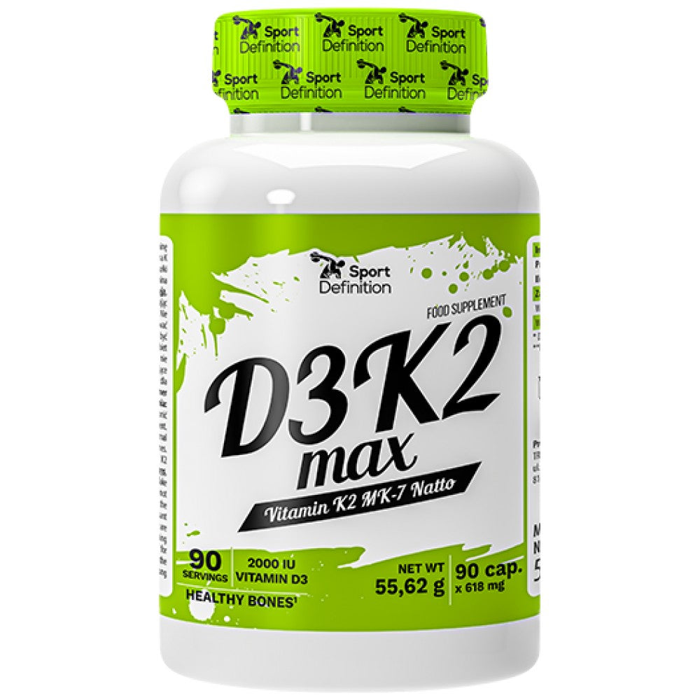 Capsules D3 + K2 Max 90