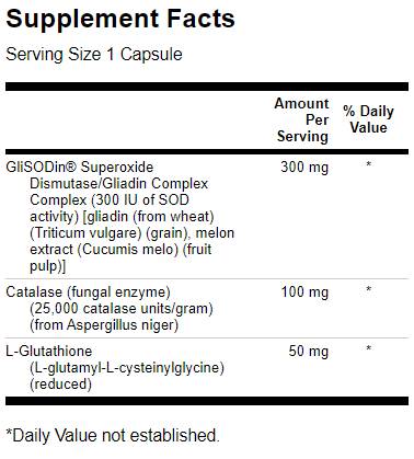 Complexe de gliadine de gazon 60 capsules