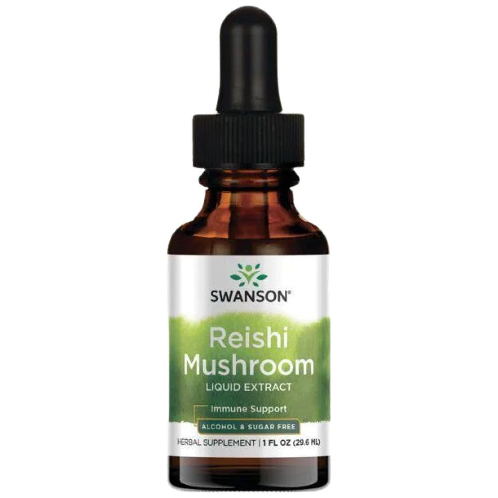 Extrait de liquide de champignons reishi (sans alcool et sucre) - 29,6 ml