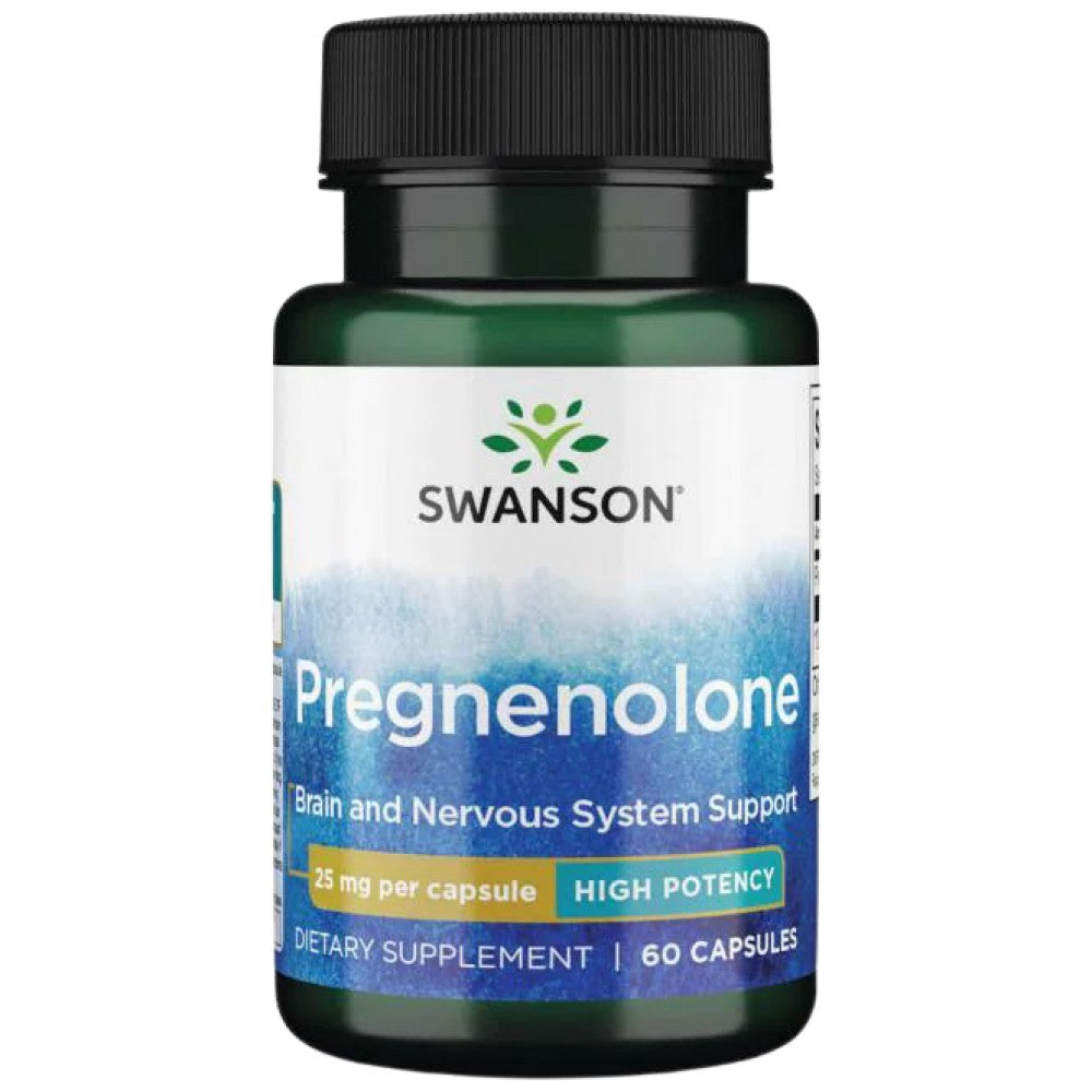 Pregnénolone 25 mg 60 capsules