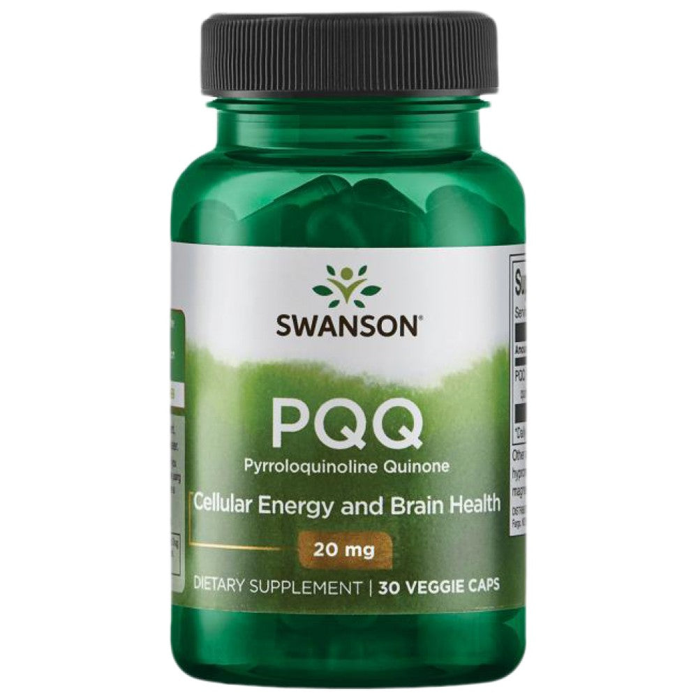 PQQ 20 mg/pyrroloquinoline quinone - 30 capsules