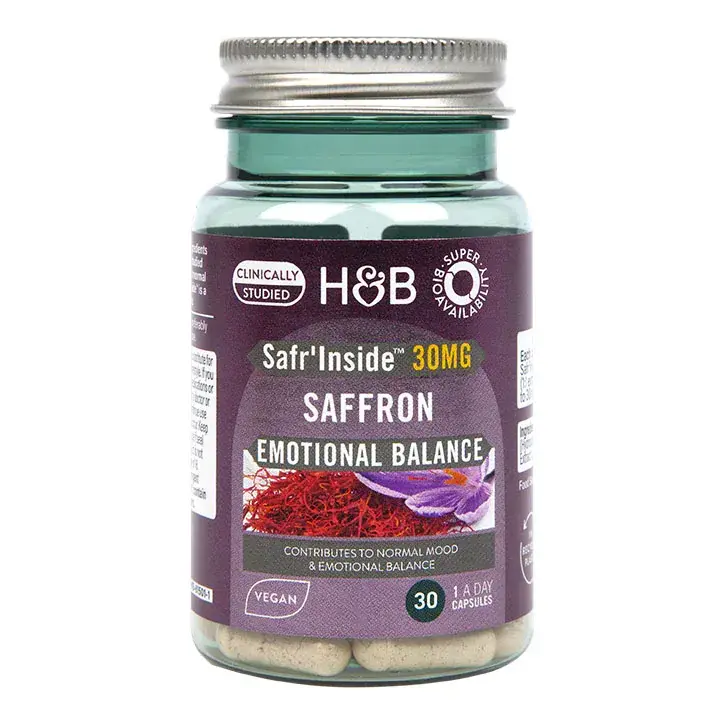 Safran 30 mg 30 capsules Holland & Barrett