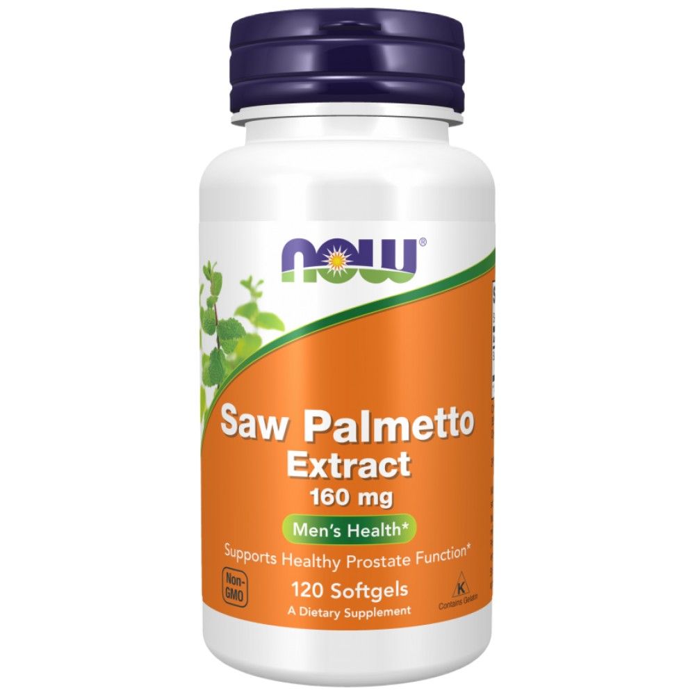Saw Palmetto Extrait 160 mg - 120 capsules de gel