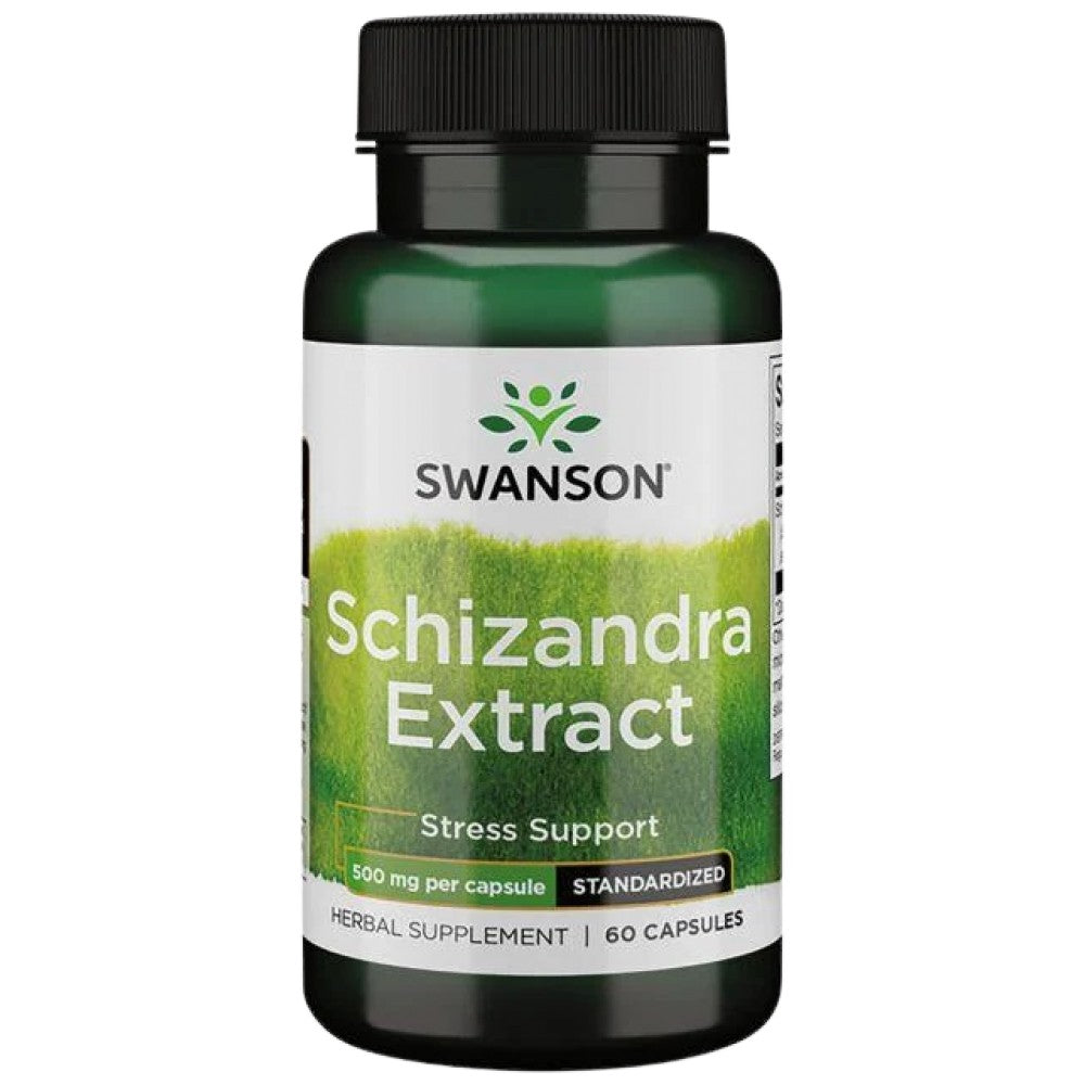 Schizandra extrait 500 mg 60 capsules