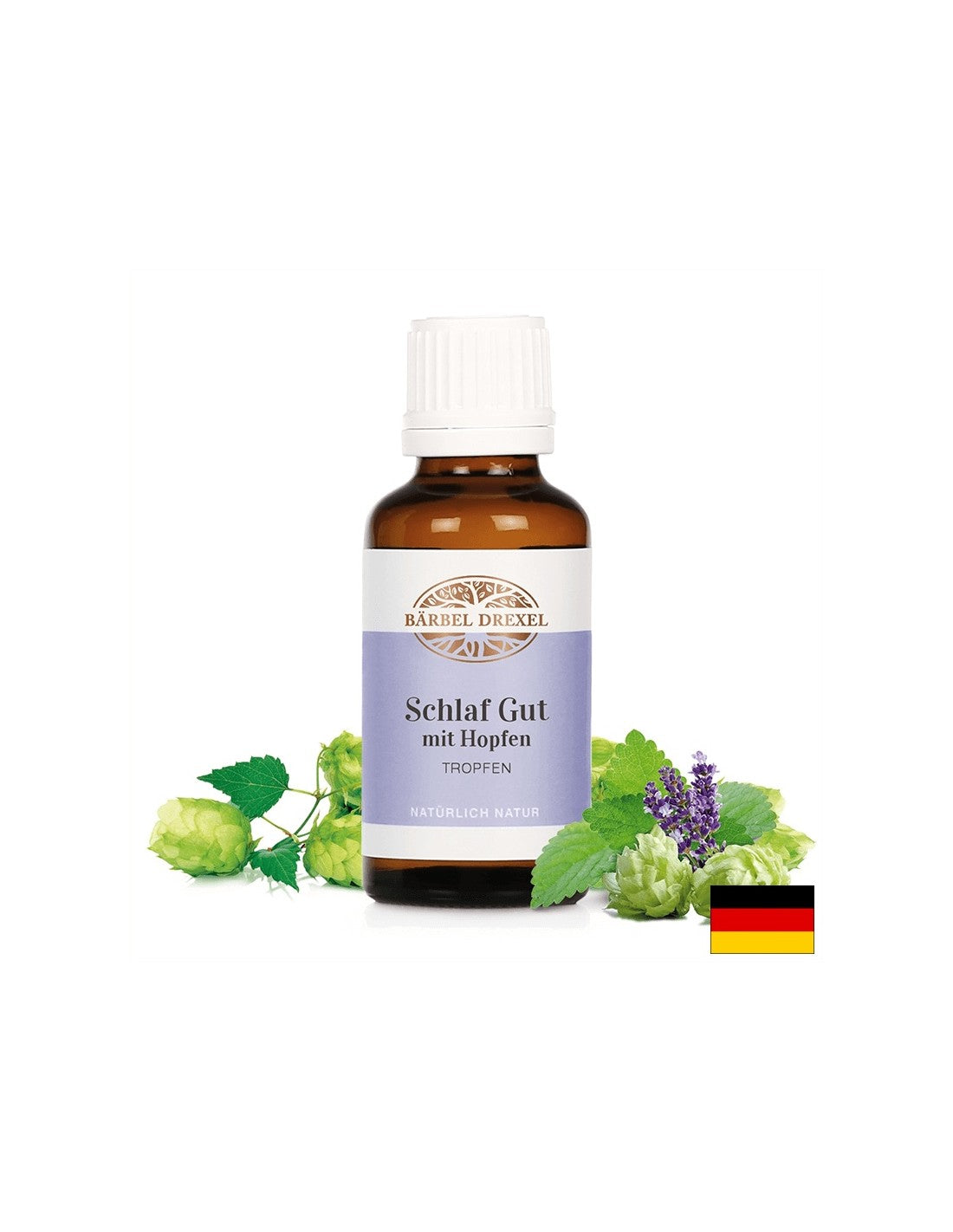 Schlaf Gut mit Hopfen Tropfen/Gouttes pour dormir, Teinture, 30 ml <tc>Bärbel Drexel</tc>
