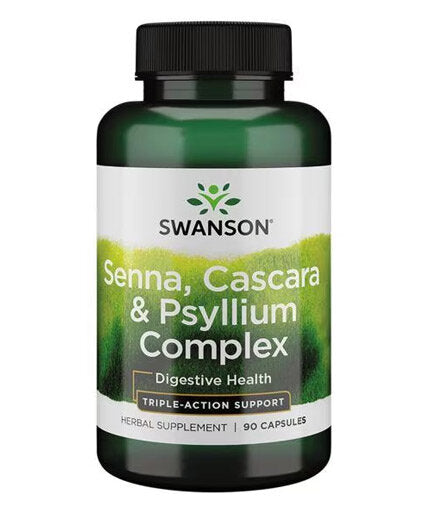 Senna/Psyllium/Cascara Complex 550 mg - 90 capsules