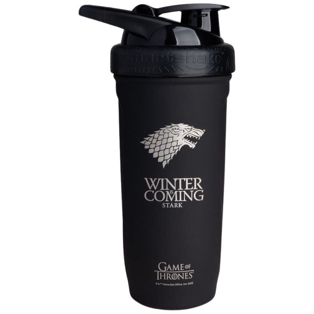 Smart Renforce en acier inoxydable Shaker | Game of Thrones Winter arrive - 900 ml