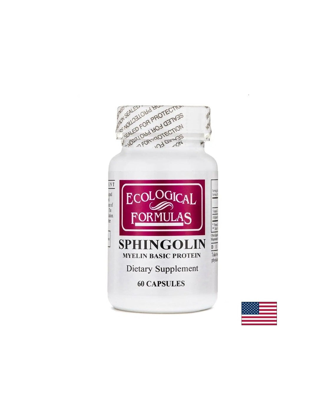 Protection des cellules nerveuses - sphingoline - protéine de myéline - en démyélinisation, 60 capsules