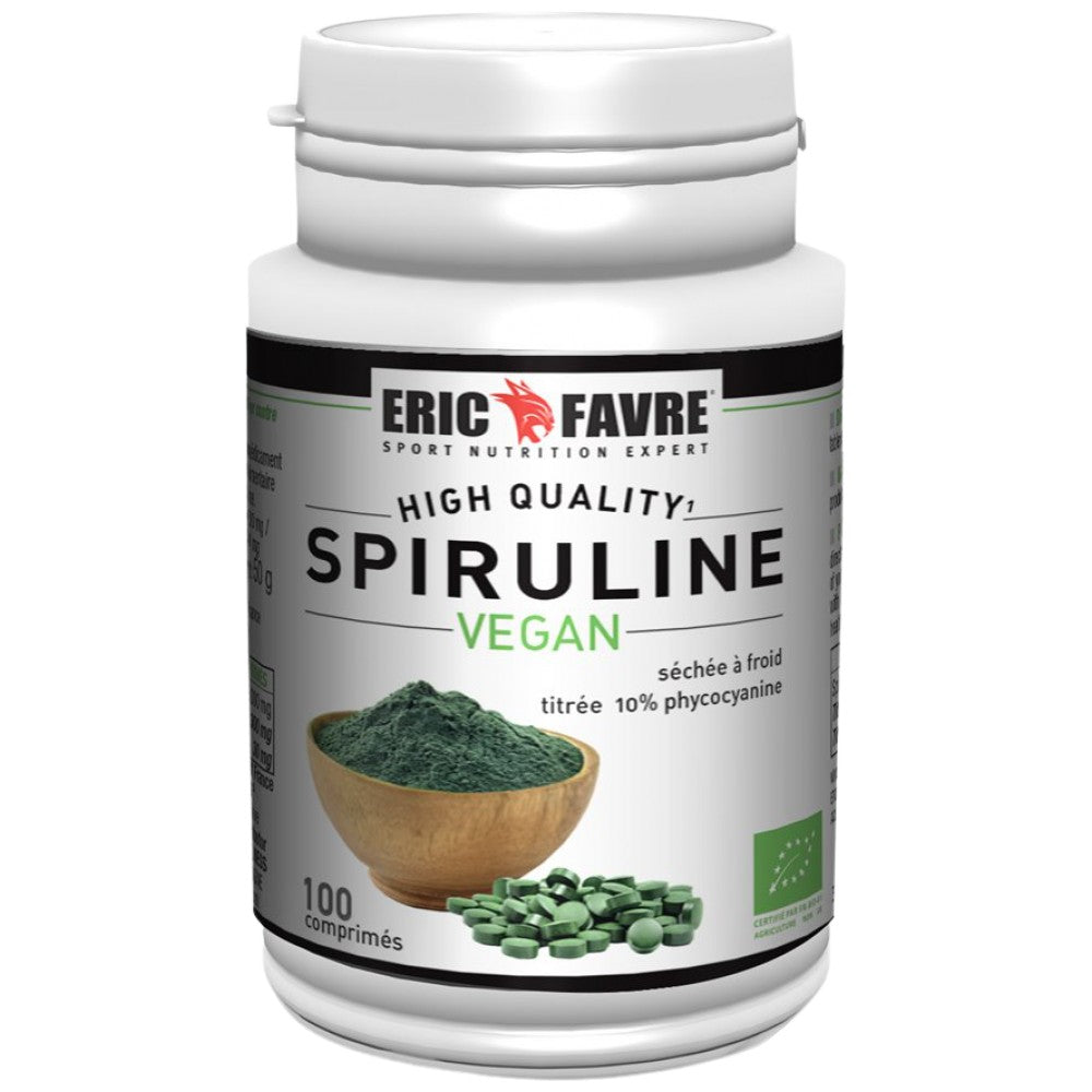 Spiruline | Bio végétalien 500 mg - 100 comprimés