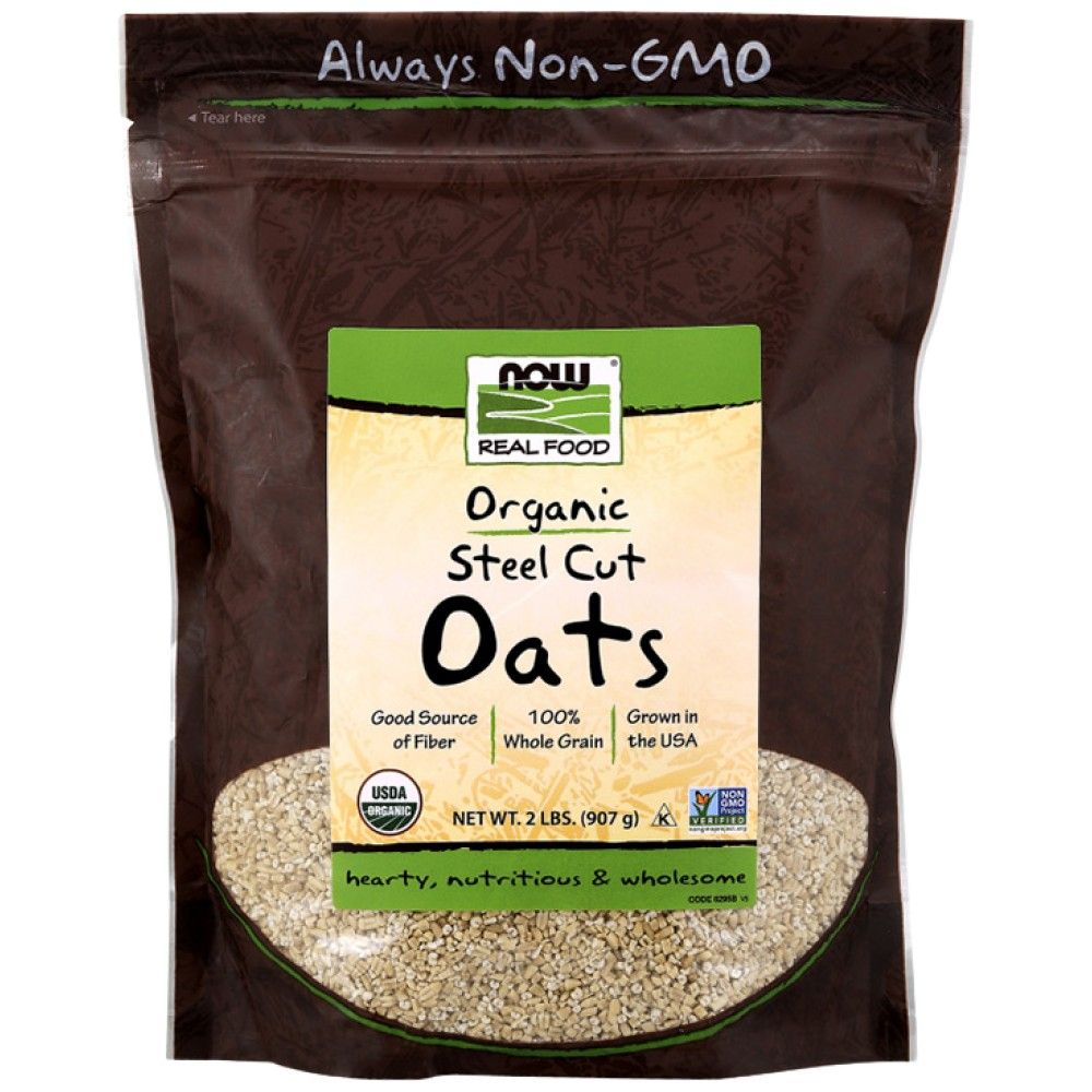 Avoine coupée en acier Organic - 907 grammes
