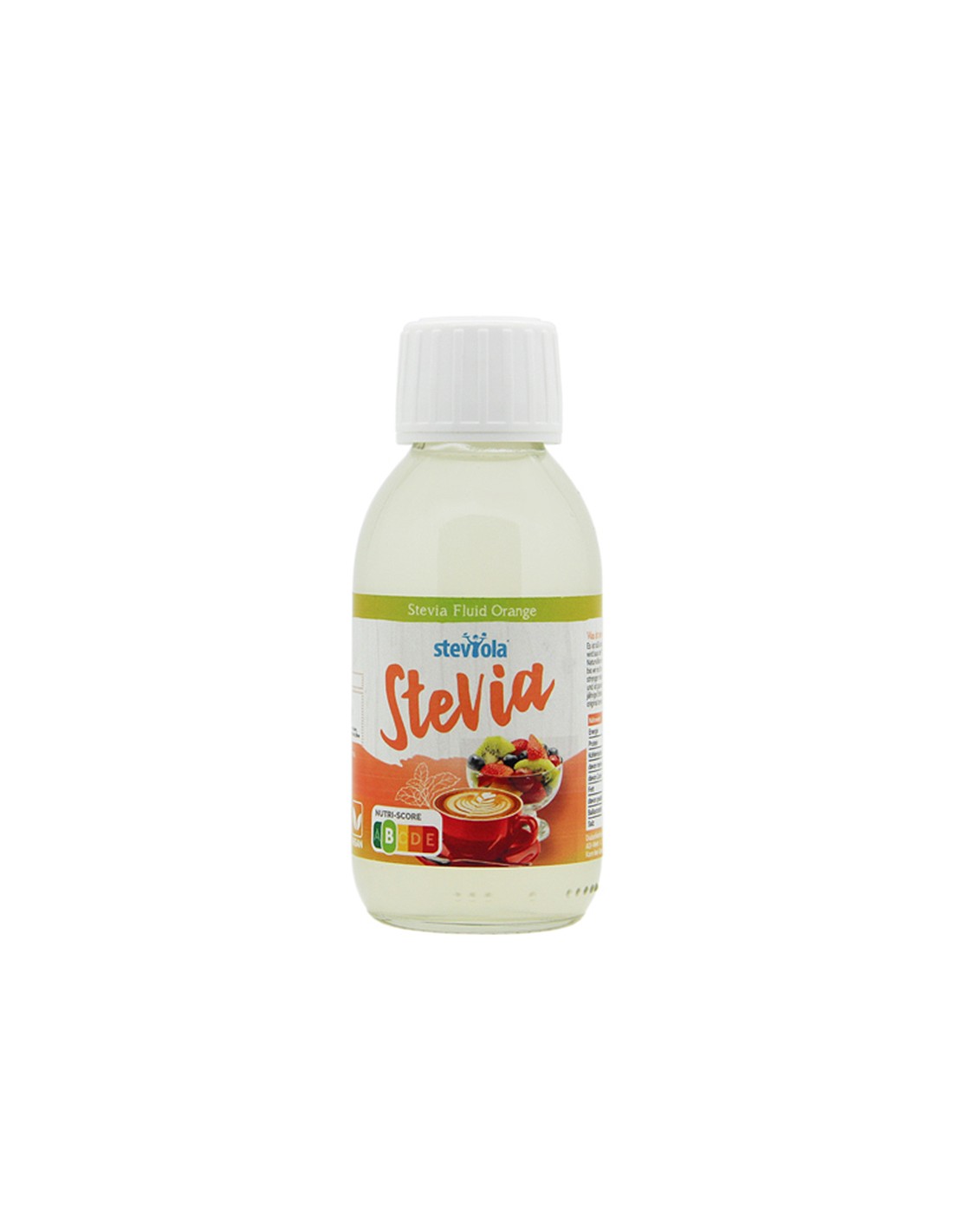 Stevia liquide avec un arôme orange - Steviola, 125 ml