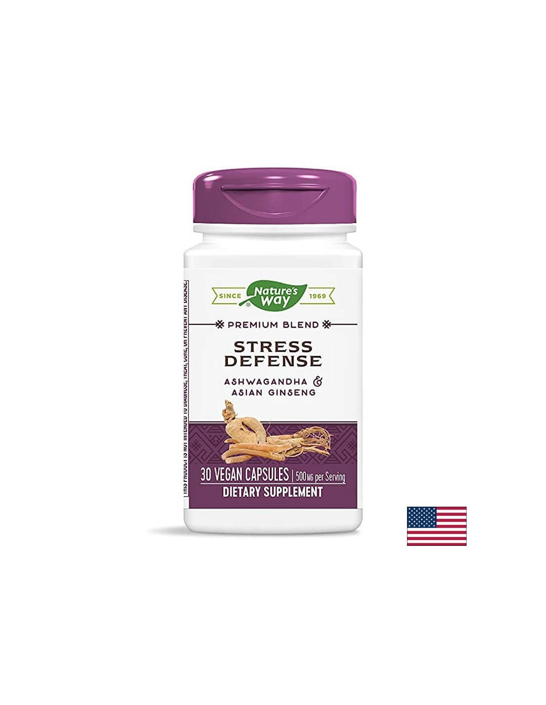 Défense de stress - Antistrimes et bonne humeur, 30 capsules Nature's Way