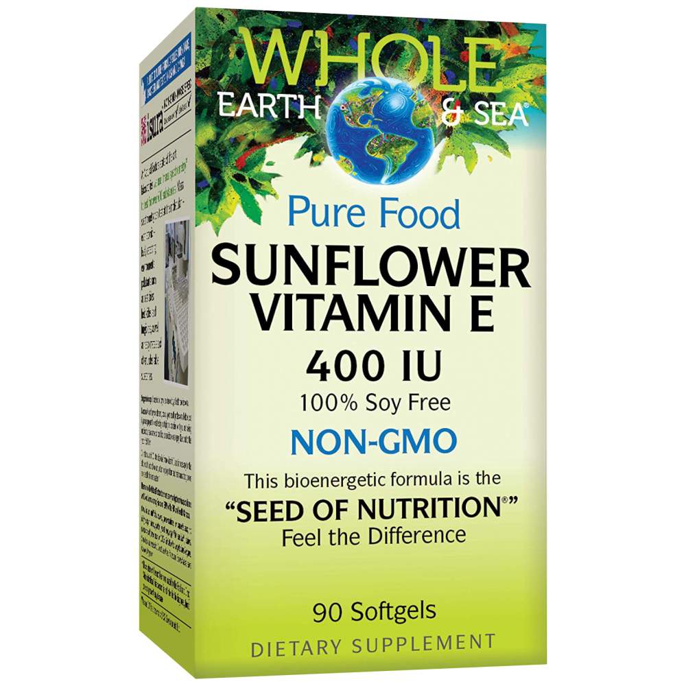 Sunflower Vitamine E 400 IU 90 Capsules de gel